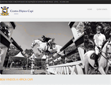 Tablet Screenshot of hipicacapi.com.br